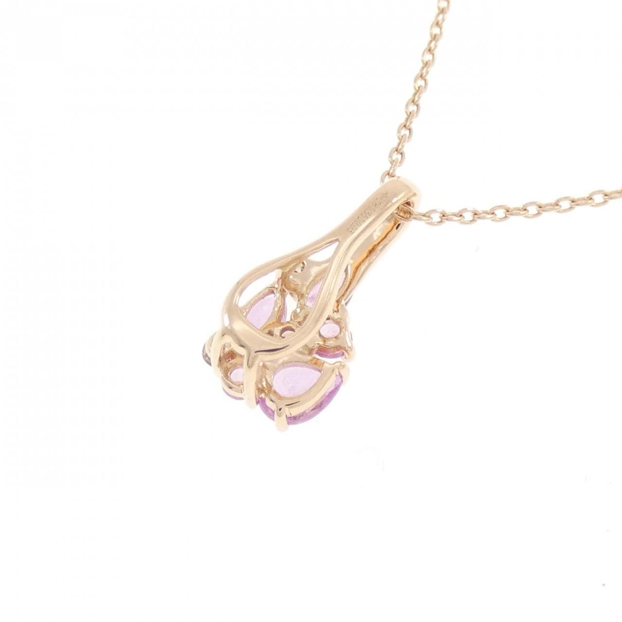 ジーエスティービー サファイヤ ネックレス 0.35CT
