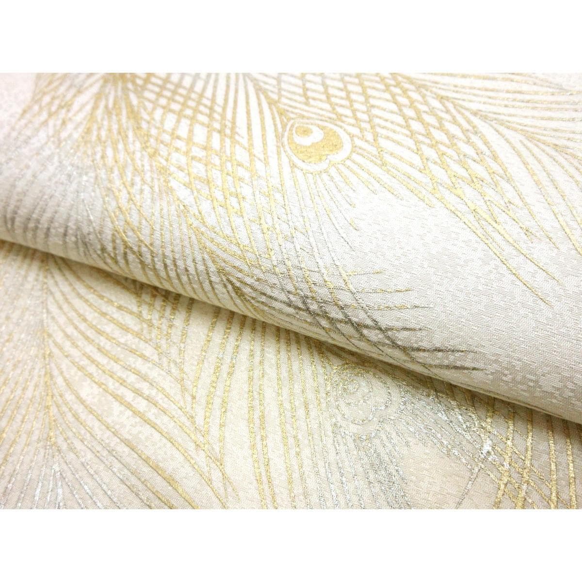【新品】単衣　訪問着　京友禅金彩加工
