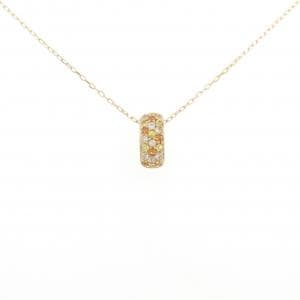 K18YG サファイヤ ネックレス 0.55CT