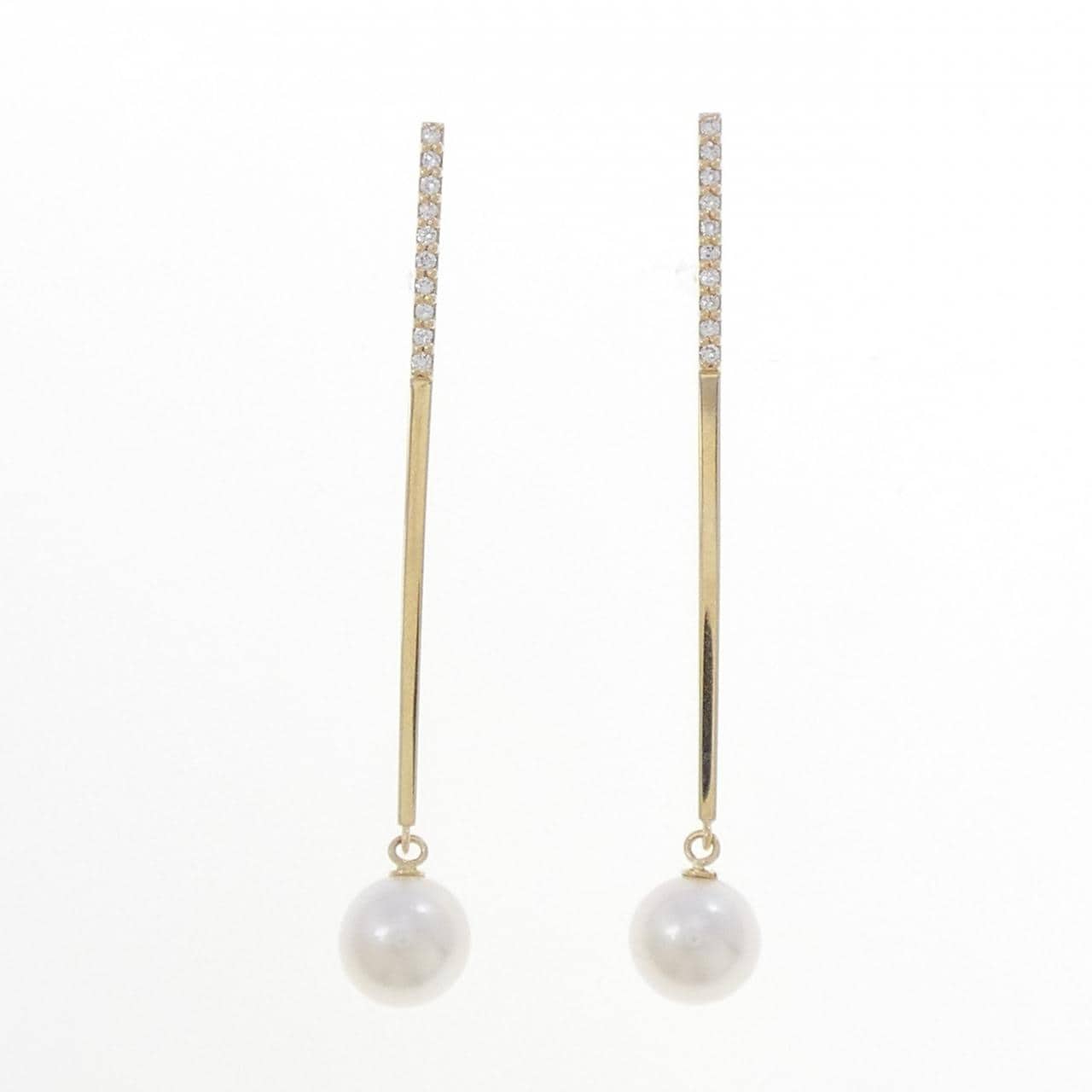 ヴァンドーム アコヤパール ピアス 6.9mm