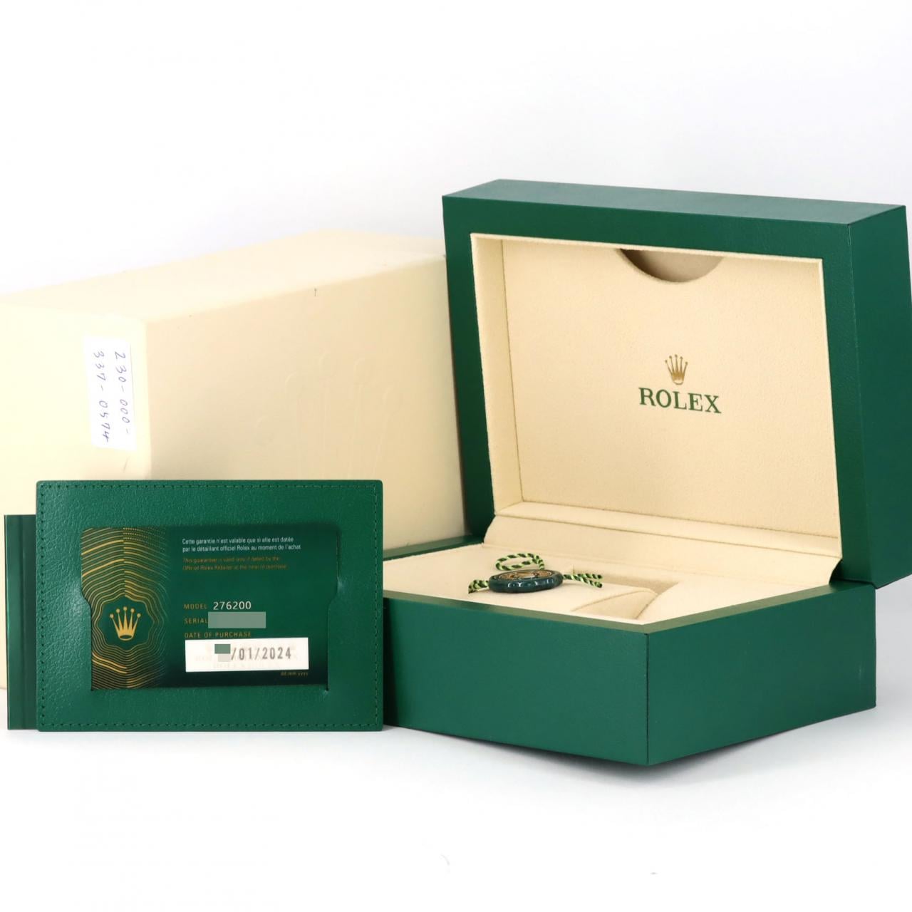 ロレックス オイスターパーペチュアル 276200 SS 自動巻 ランダム番