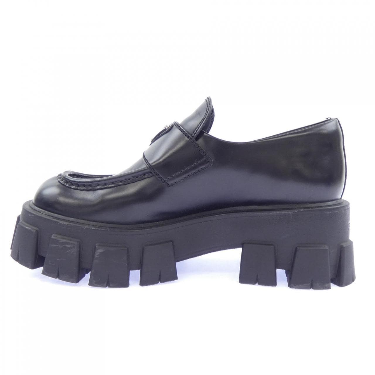 プラダ PRADA モノリス ローファー トライアングルロゴ 1D649M シューズ