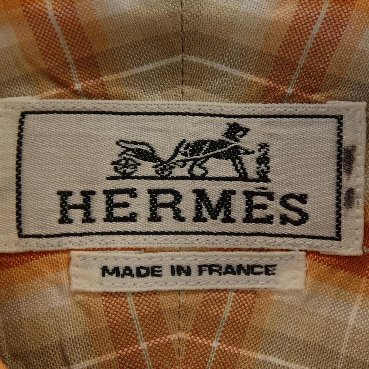 エルメス HERMES sh044. シャツ