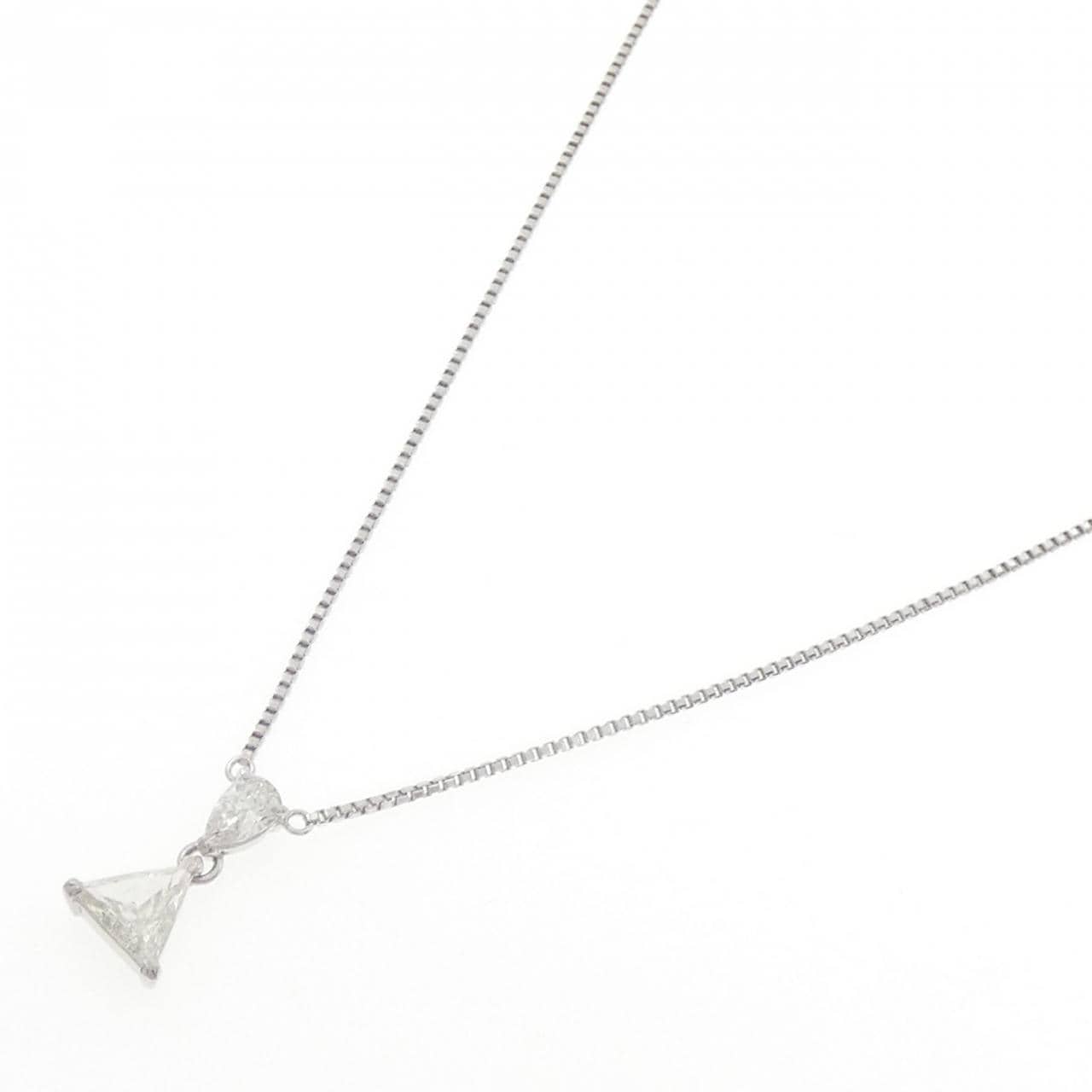 PT850 ダイヤモンド ネックレス 0.326CT
