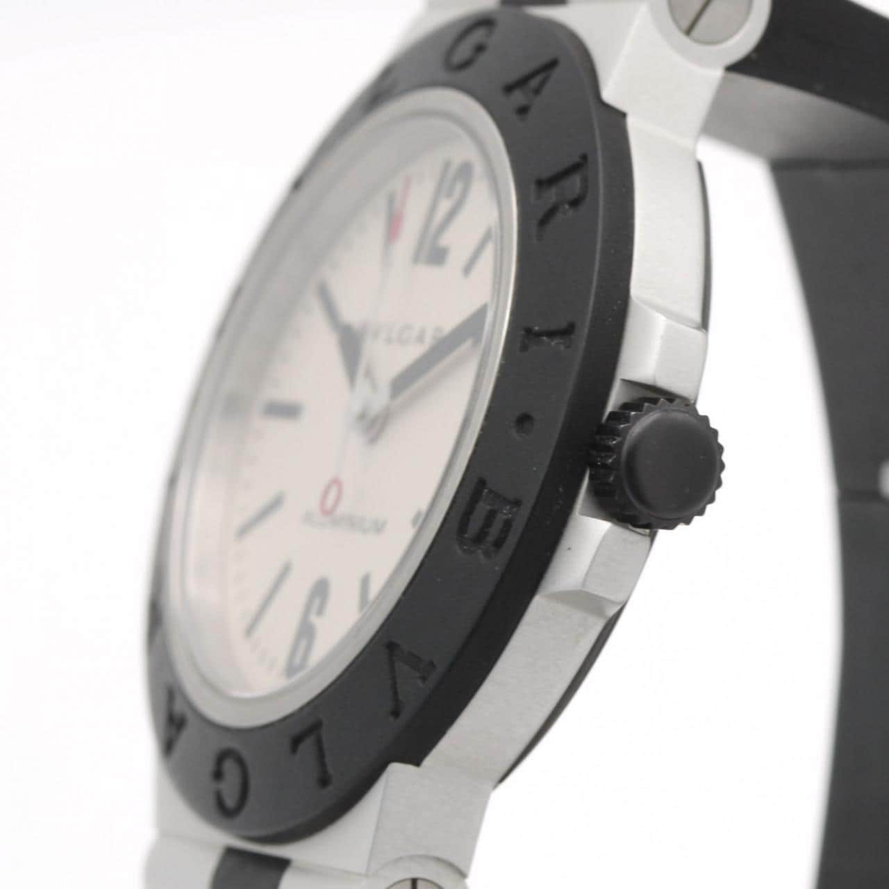 【ノーメンテナンス還元価格】ブルガリ アルミニウム AL38A アルミニウム 自動巻