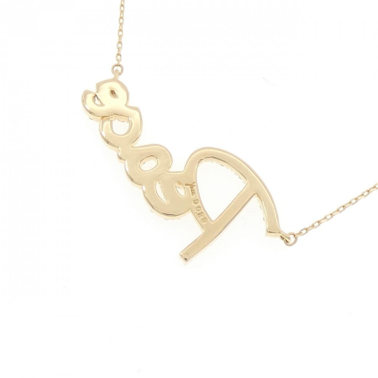 K18YG ダイヤモンド ネックレス 0.29CT