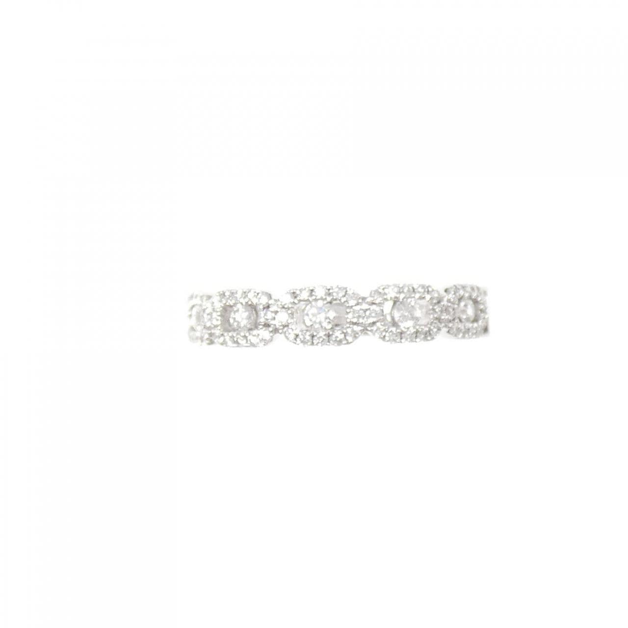 K18WG ダイヤモンド リング 0.39CT