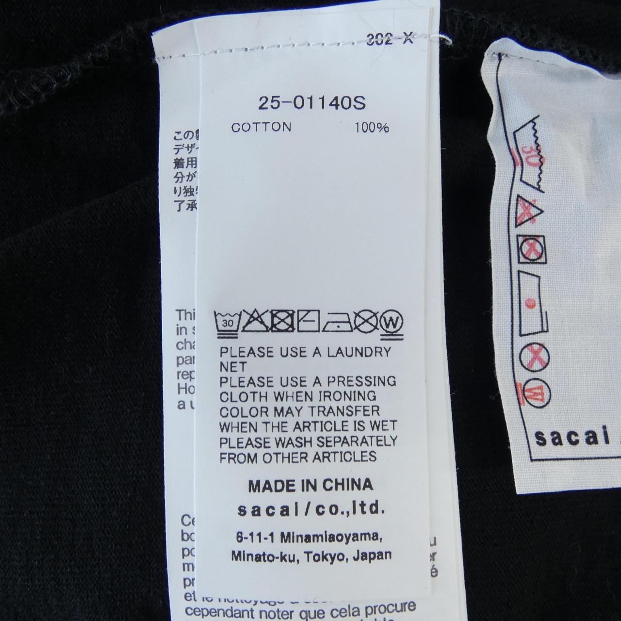 サカイ SACAI MUNGO THOMSON 25-01140S UNISEX Tシャツ