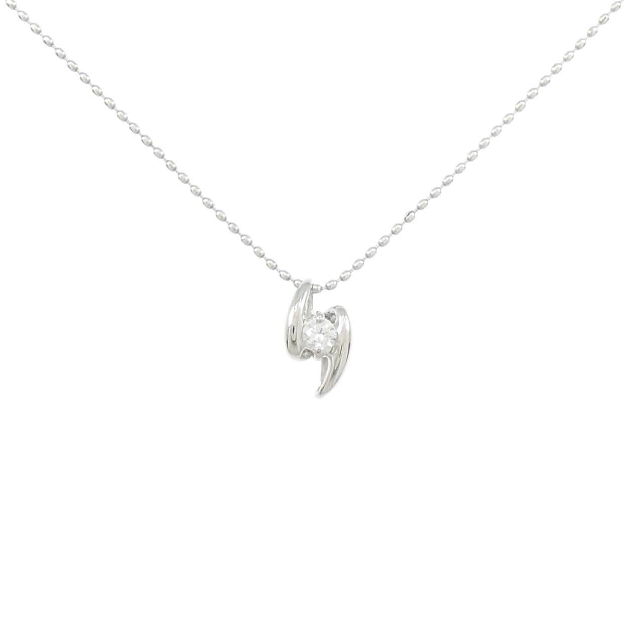 PT900/PT850 ダイヤモンド ネックレス 0.06CT