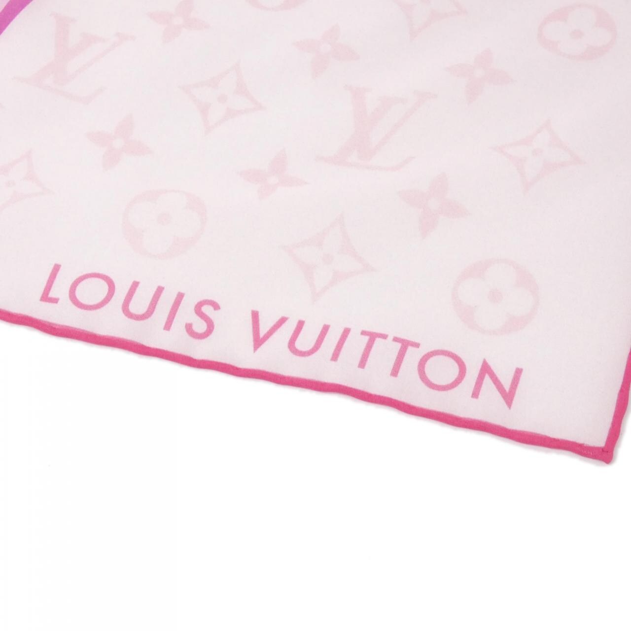 LOUIS VUITTON Monogram Cherry Blossom (LV x TM) Carré Cherry Blossom 55厘米围巾 M96088