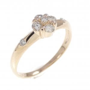 K18PG ダイヤモンド リング 0.21CT