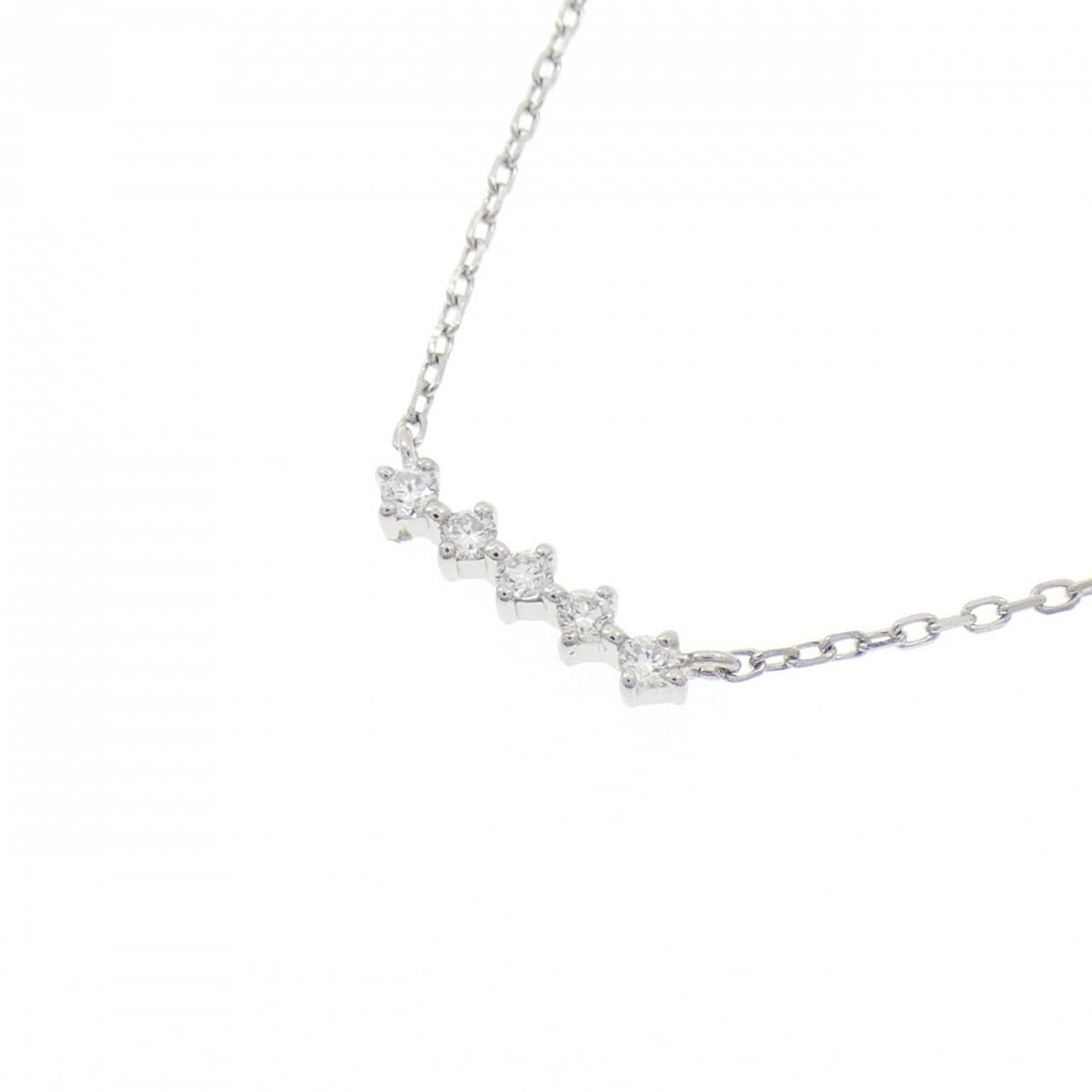 エテ ダイヤモンド ネックレス 0.04CT