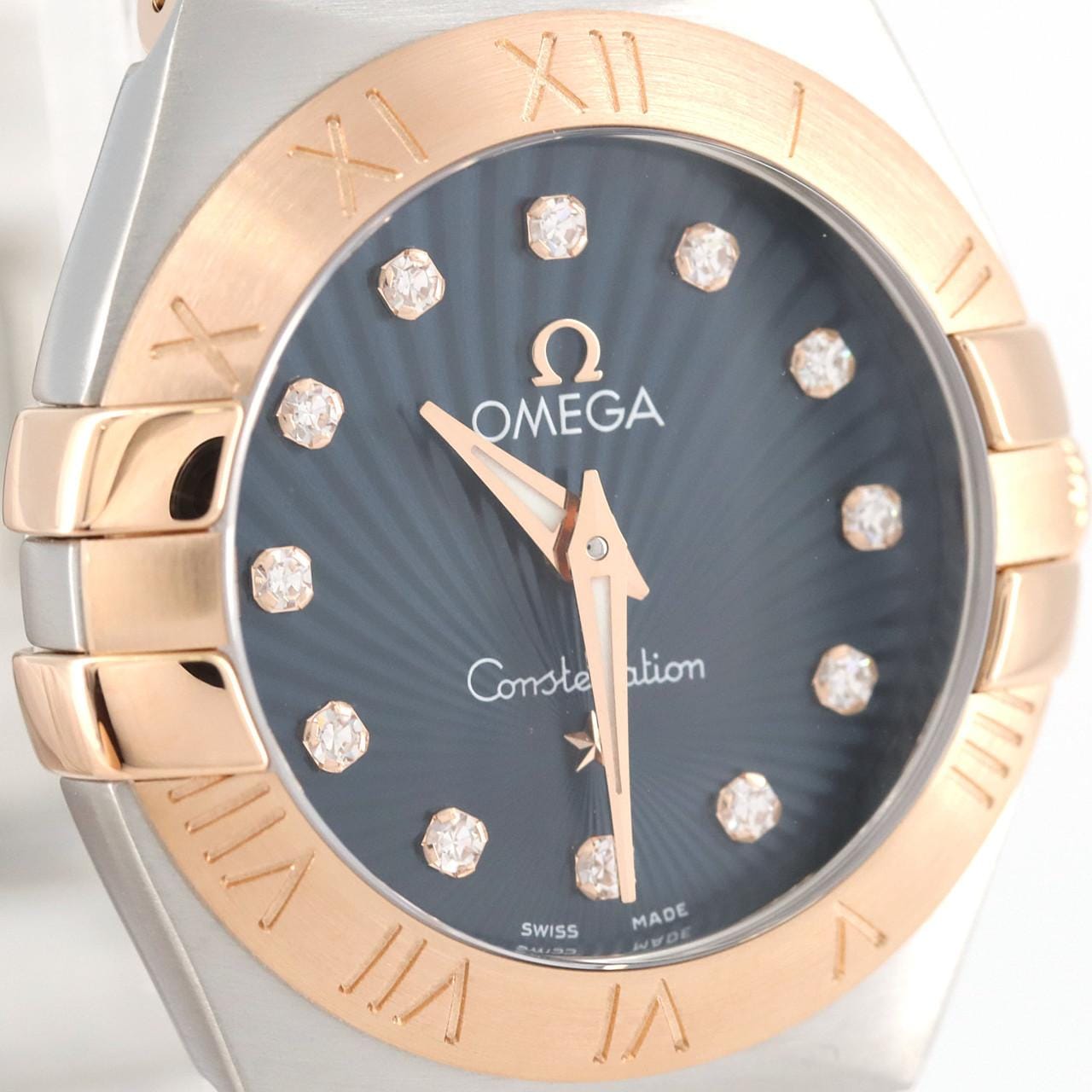 [BRAND NEW] Omega Constellation Brush RG Combi 12P 123.20.24.60.53.001 SSxPG Quartz