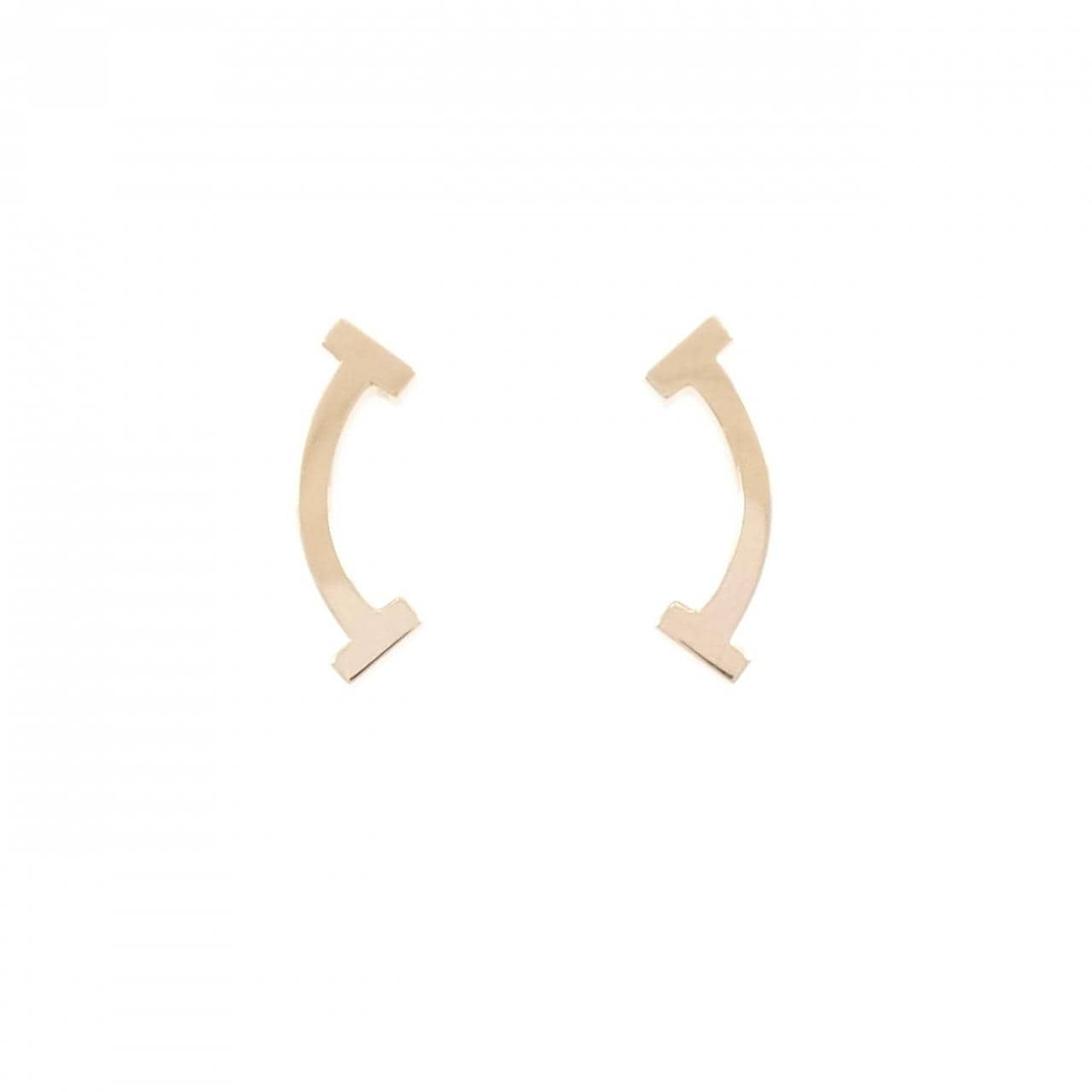 ティファニー Tスマイル ピアス