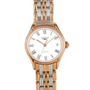 【新品】ロンジン リール RGコンビ L4.360.1.11.7 SSxGP 自動巻