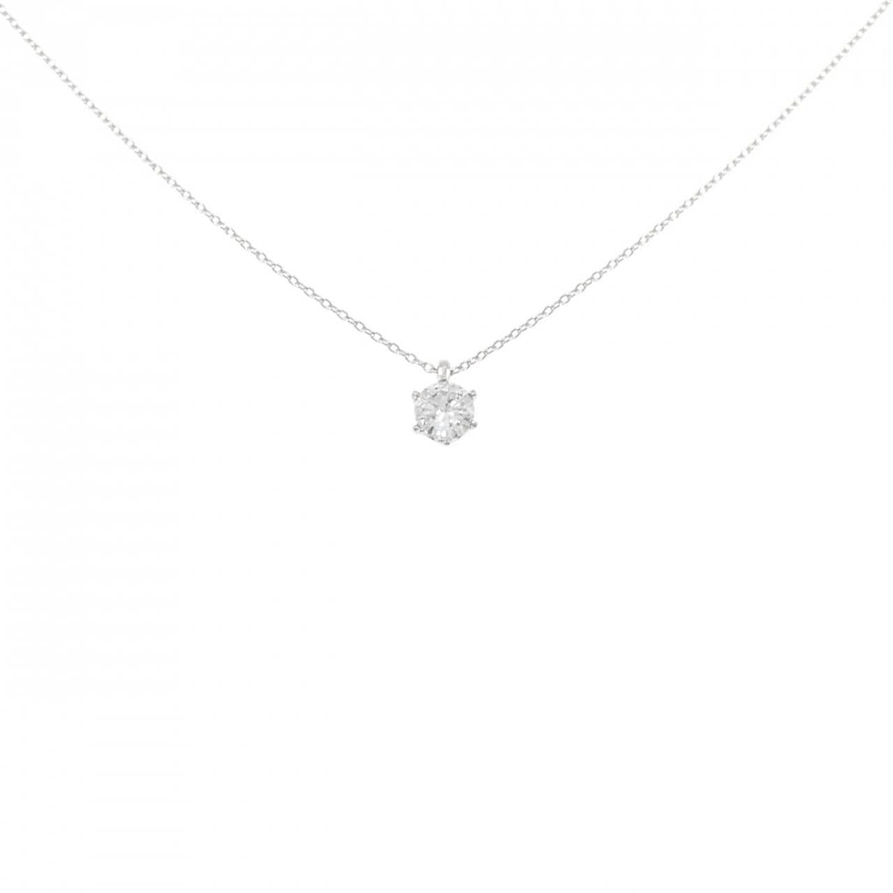PT900/PT850 ダイヤモンド ネックレス 0.388CT