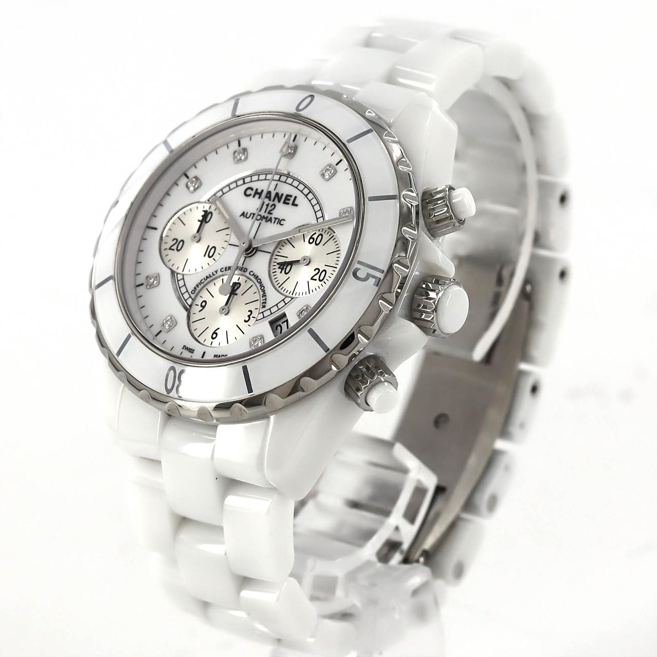 シャネル J12クロノグラフ セラミック･9P H2009 セラミック 自動巻