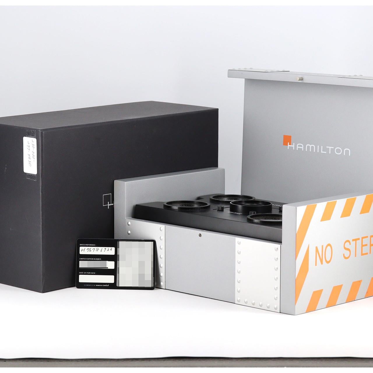 ハミルトン カーキテイクオフオートクロノ PVD LTD H767860/H76786733 SS 自動巻