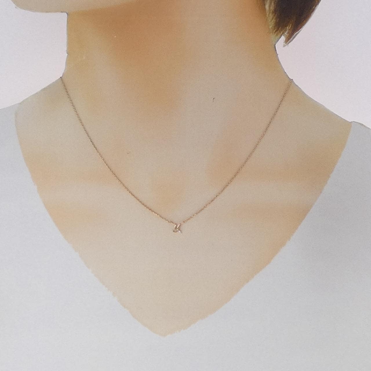 4゜C ダイヤモンド ネックレス