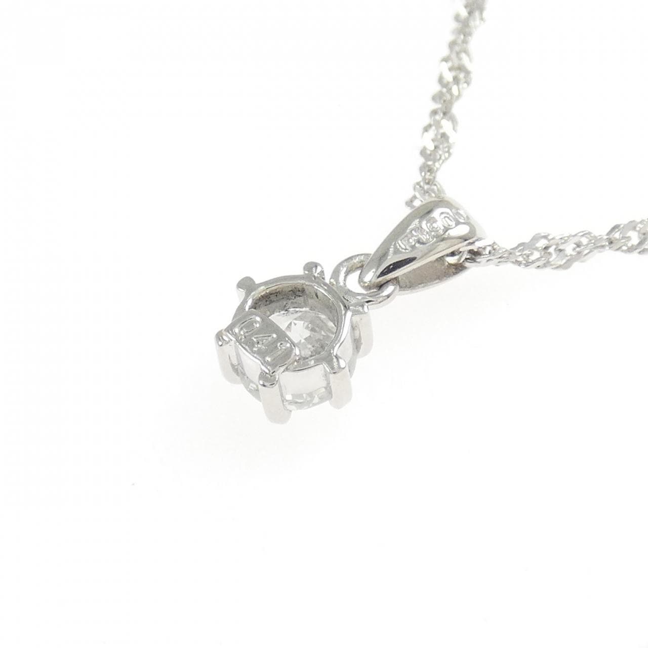 PT900/PT850 ダイヤモンド ネックレス 0.41CT