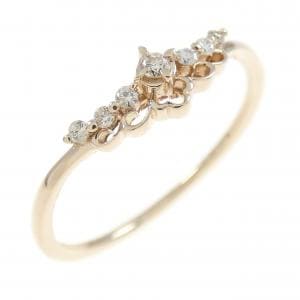K18PG ダイヤモンド リング 0.06CT
