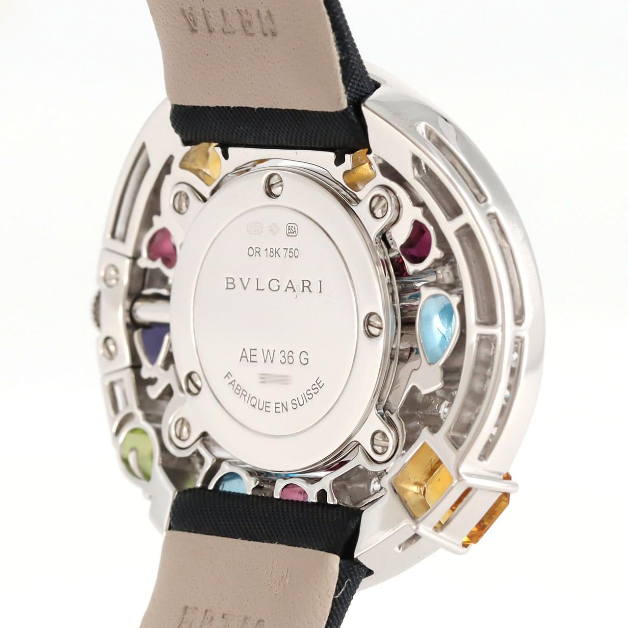 BVLGARI Cherki WG/D & Color Stone AEW36G/AEW36D1CWL WG Quartz