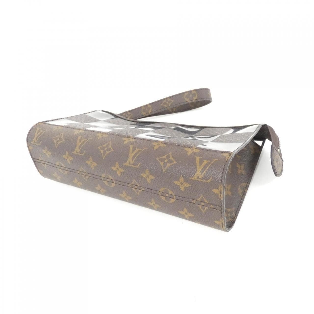 LOUIS VUITTON Monogram Chess Stand Pouch M81588 Accessory Pouch