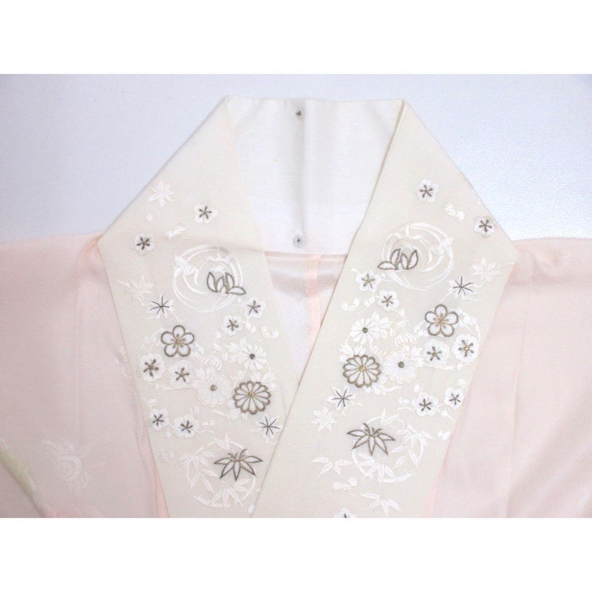 長襦袢　振袖　ボカシ染　広衿