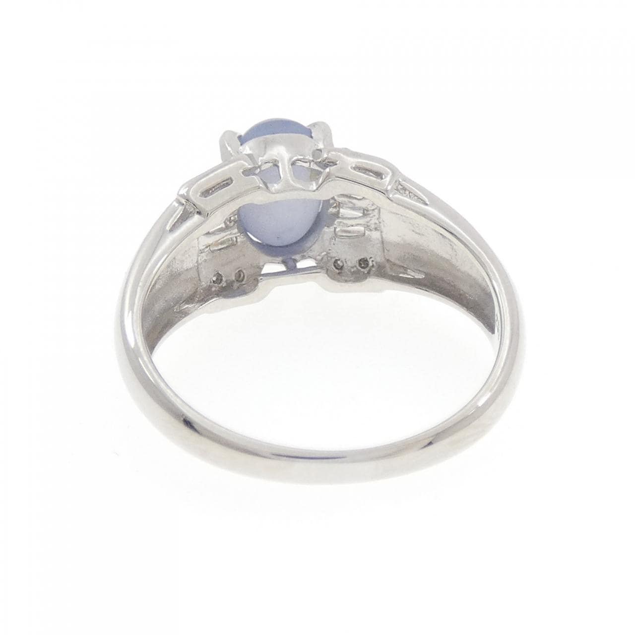 PT900 スターサファイヤ リング 2.08CT