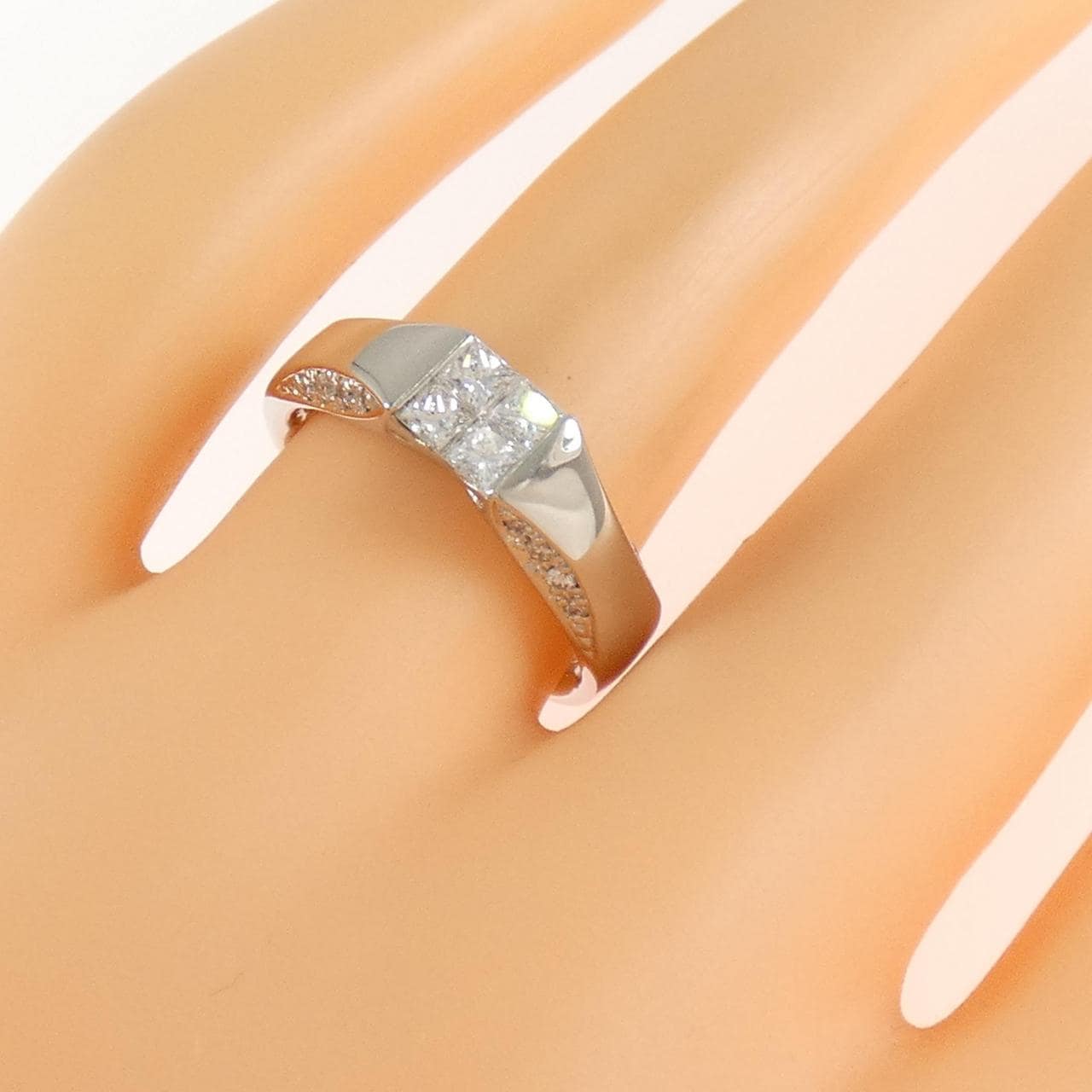 PT900 ダイヤモンド リング 0.50CT