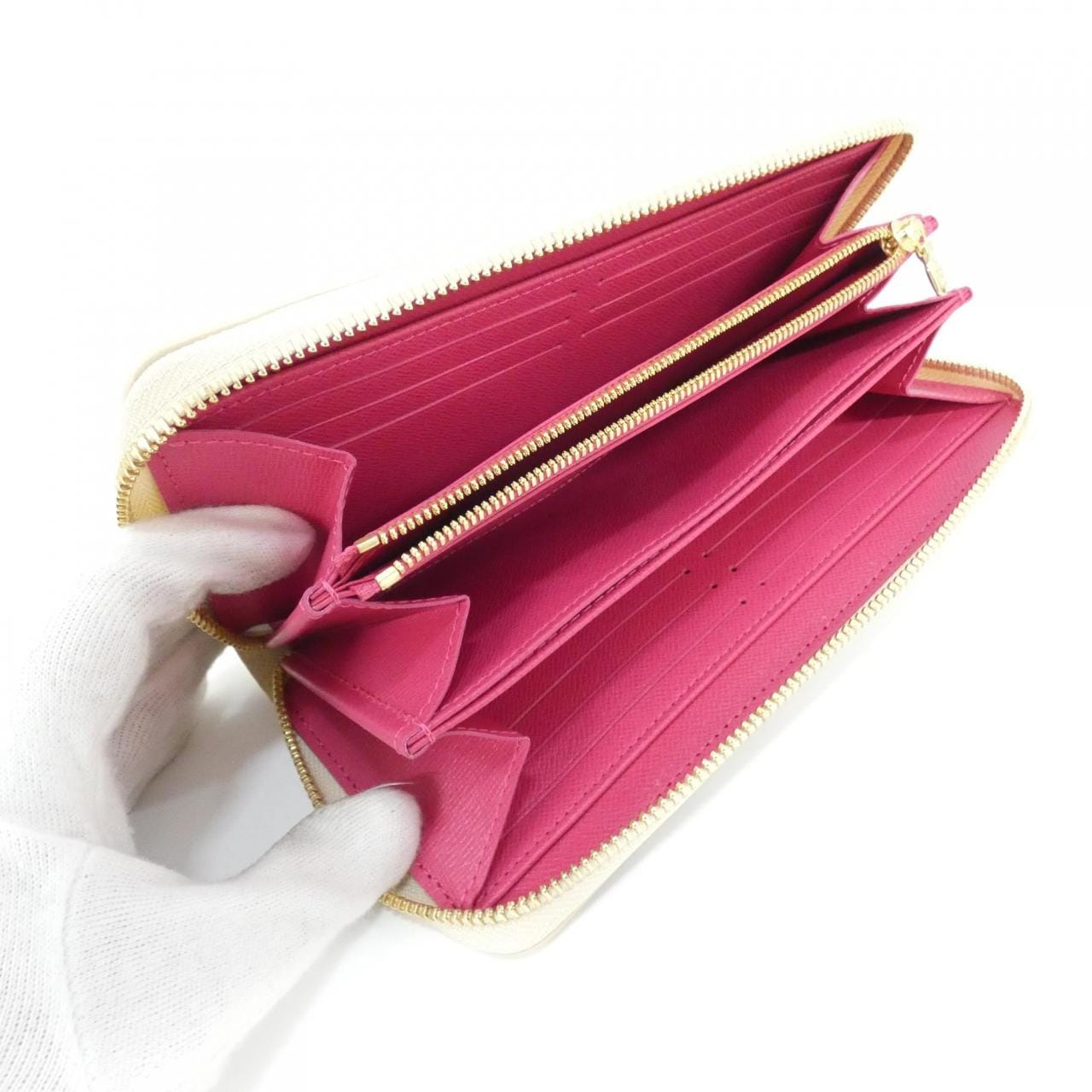 ルイヴィトン ダミエ アズール スタッズ ジッピー ウォレット N64615 財布