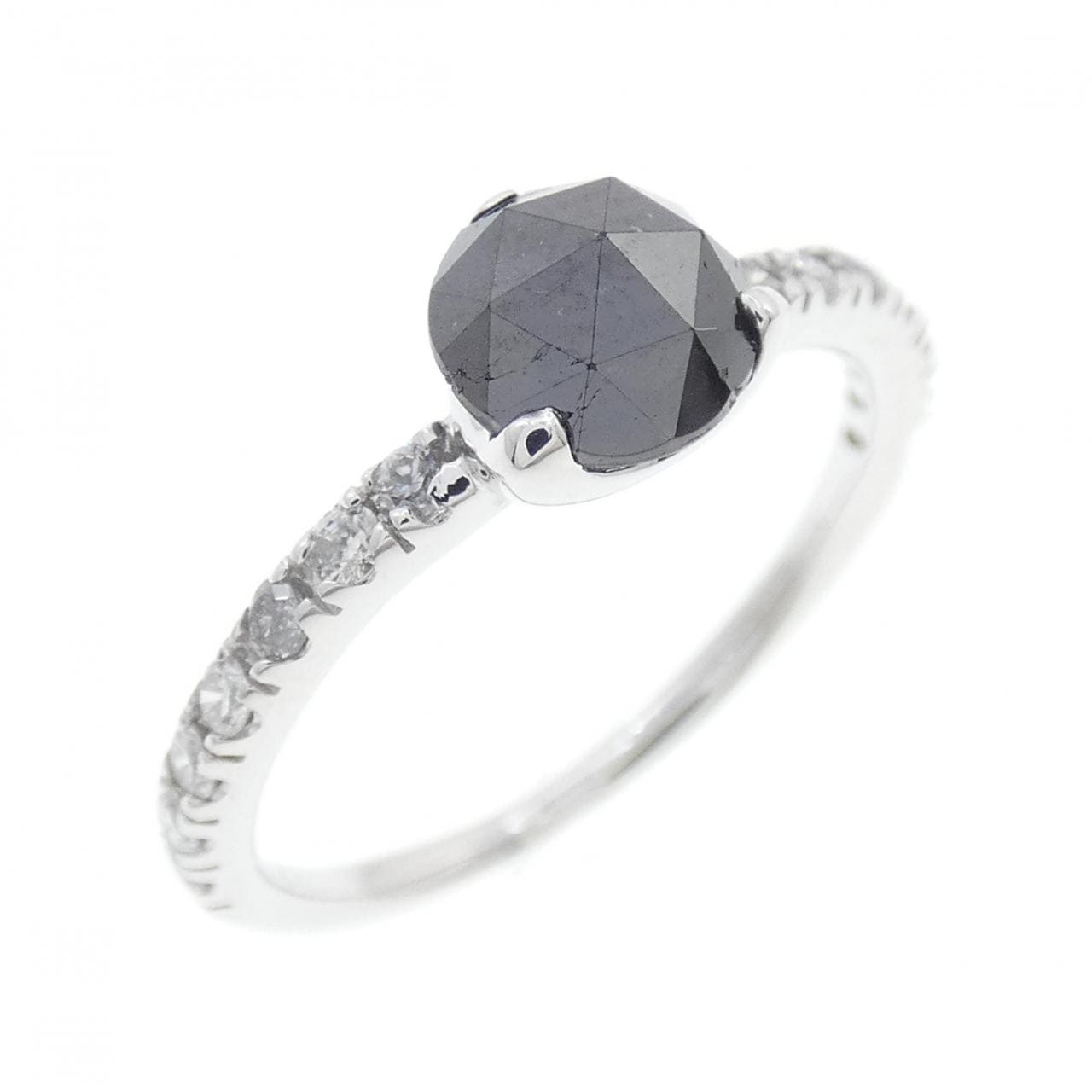 K18WG ダイヤモンド リング 0.90CT