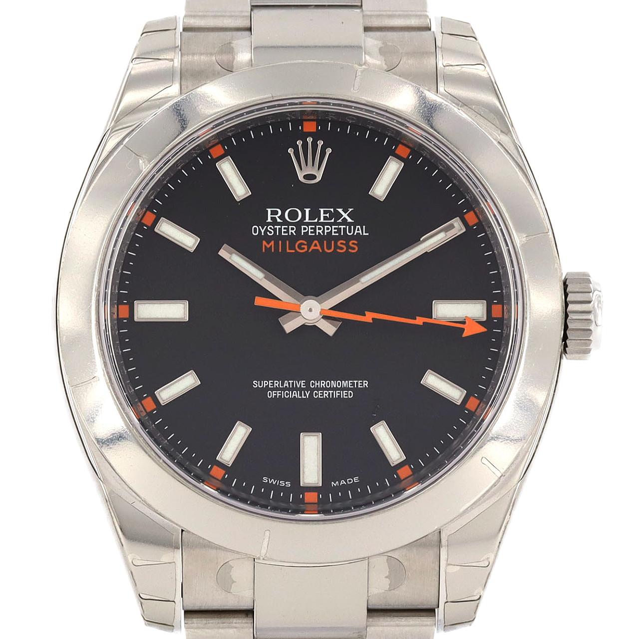 ROLEX Milgauss 116400 SS自動上弦隨機編號