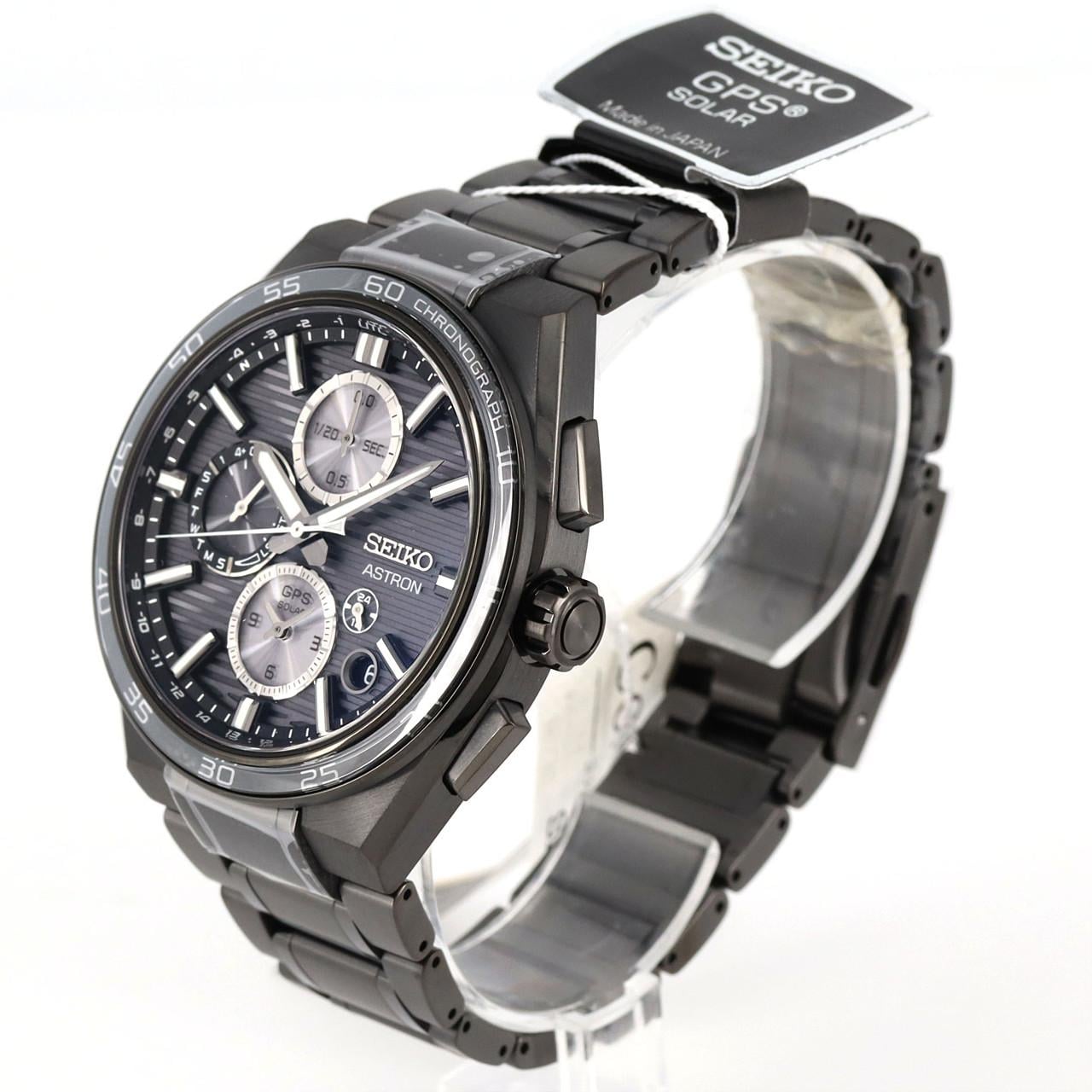 [新品] SEIKO Astron GPS 电波手表 5X83-0AP0-1/SBXC179 TI 太阳能石英