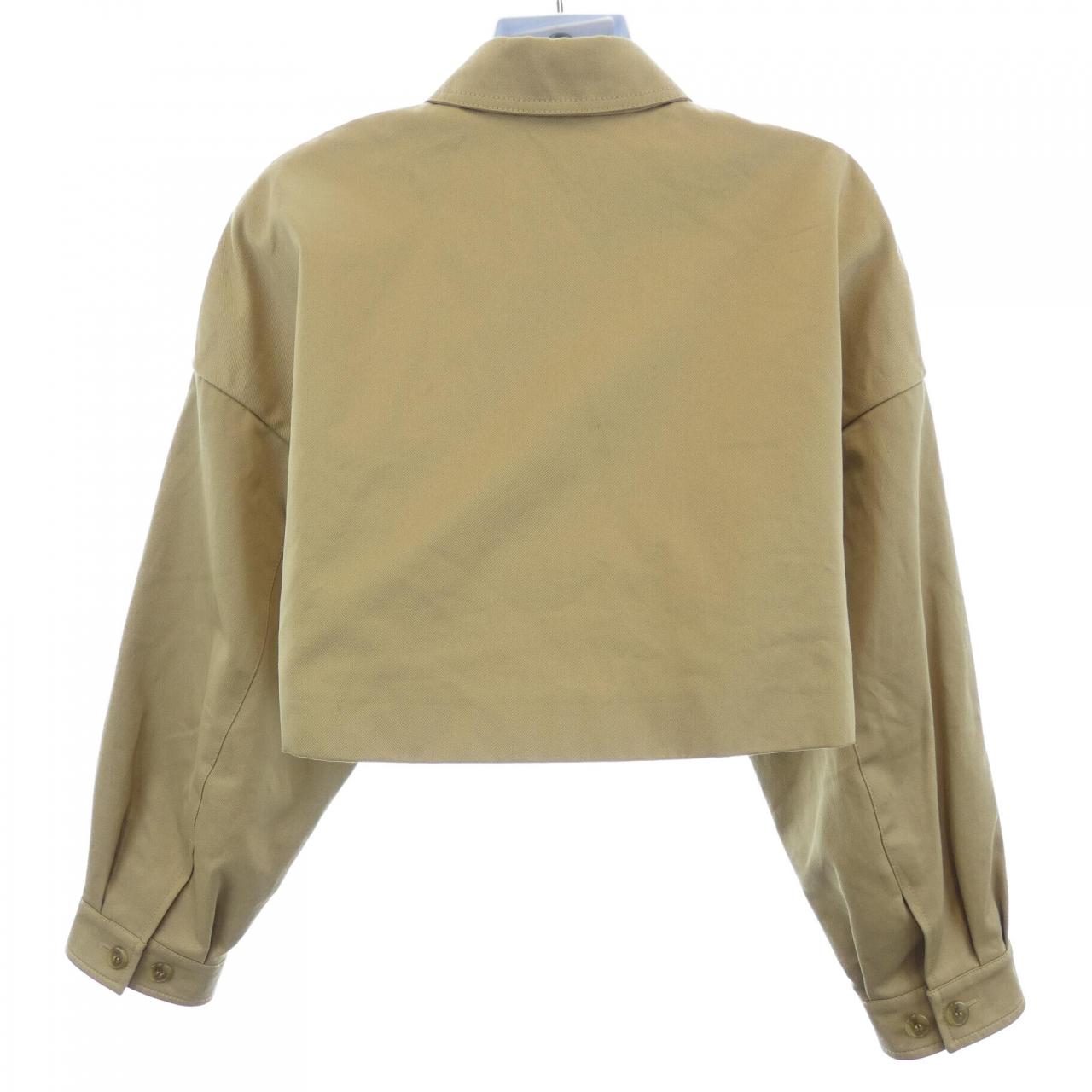 プラダ PRADA キャメルヘアブルゾンジャケット トライアングルロゴ P536O SOOO 10YP ジャケット