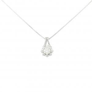 PT900/PT850 ダイヤモンド ネックレス 0.347CT D SI1 VG