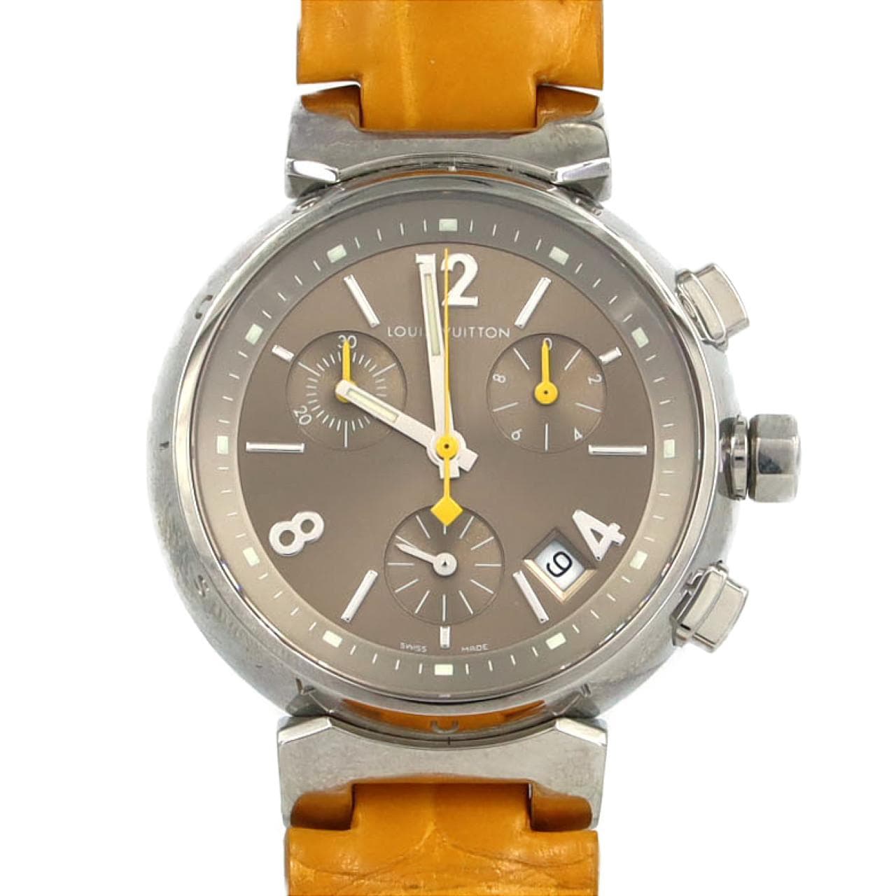 ルイヴィトン タンブールクロノ Q1322 SS クォーツ