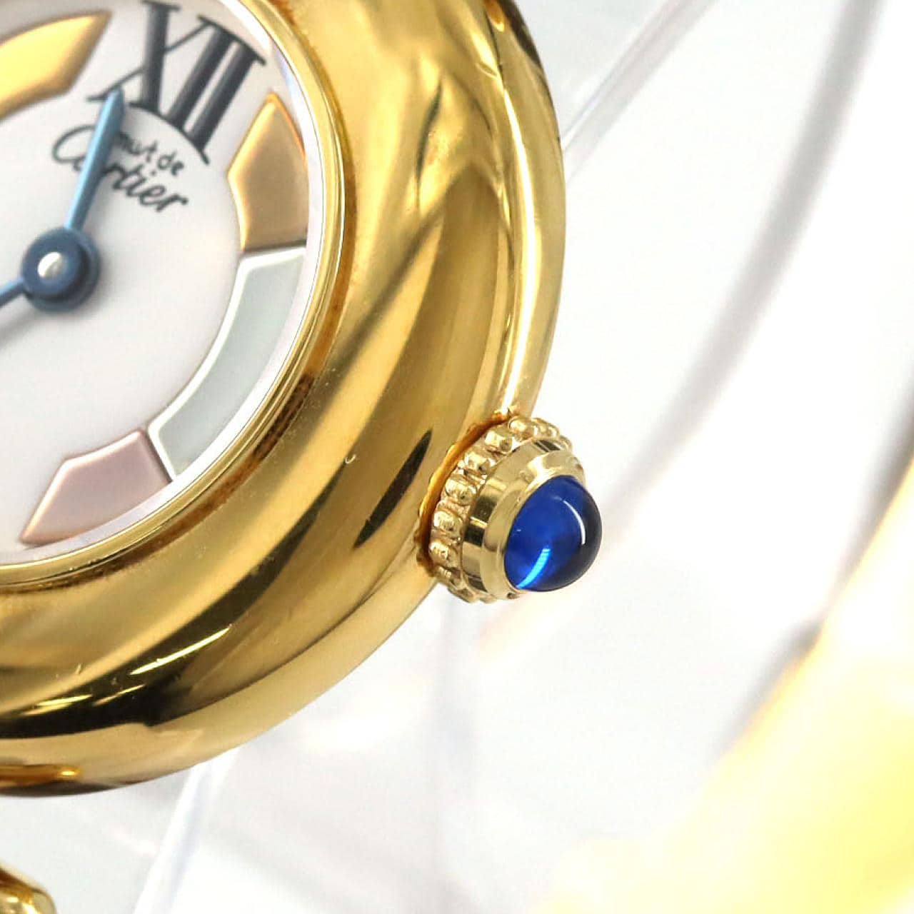 【ノーメンテナンス特価】カルティエ マストコリゼSM GP W1006654 GP クォーツ