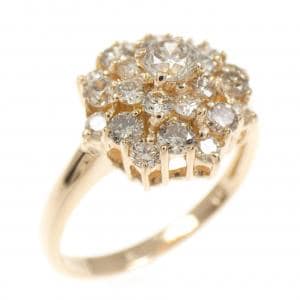 K14PG ダイヤモンド リング 1.00CT