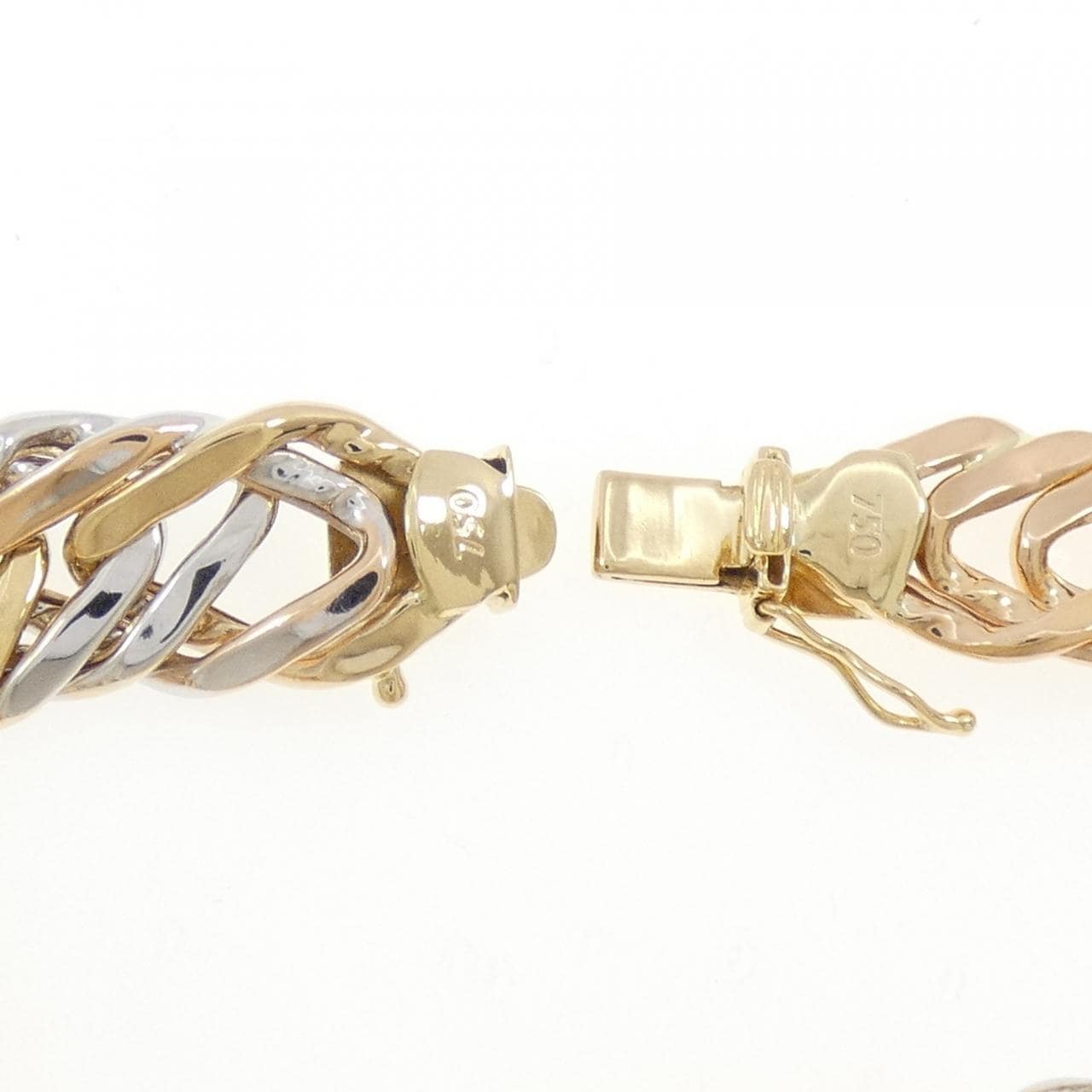 750スリーカラー ブレスレット