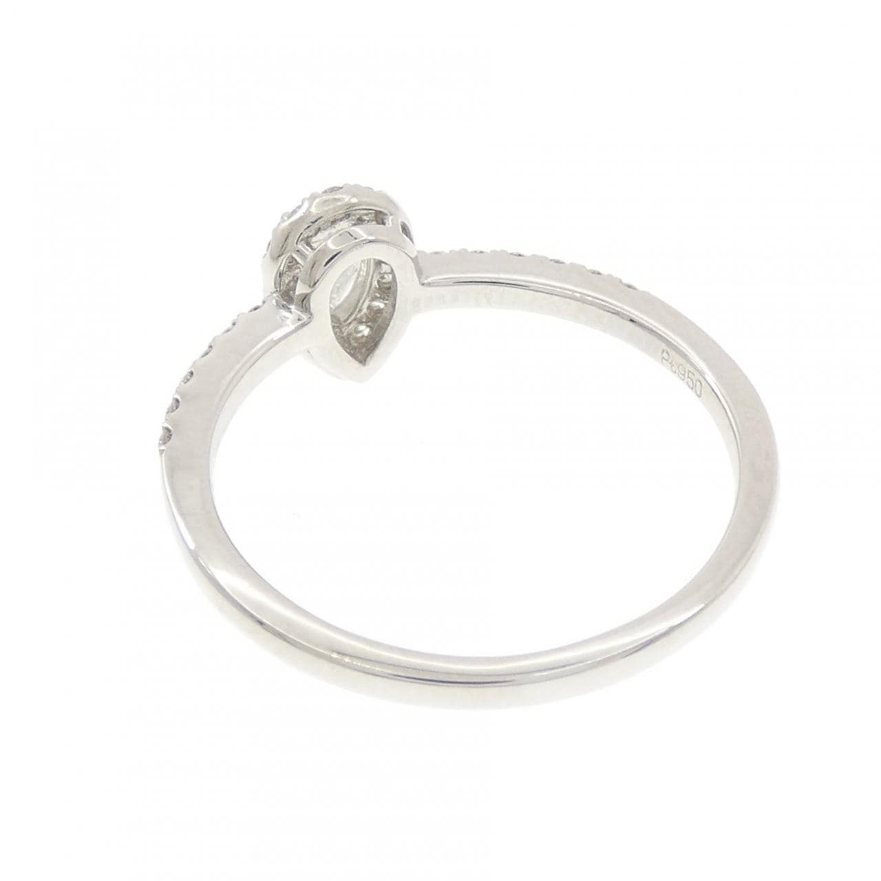 PT950 ダイヤモンド リング 0.16CT