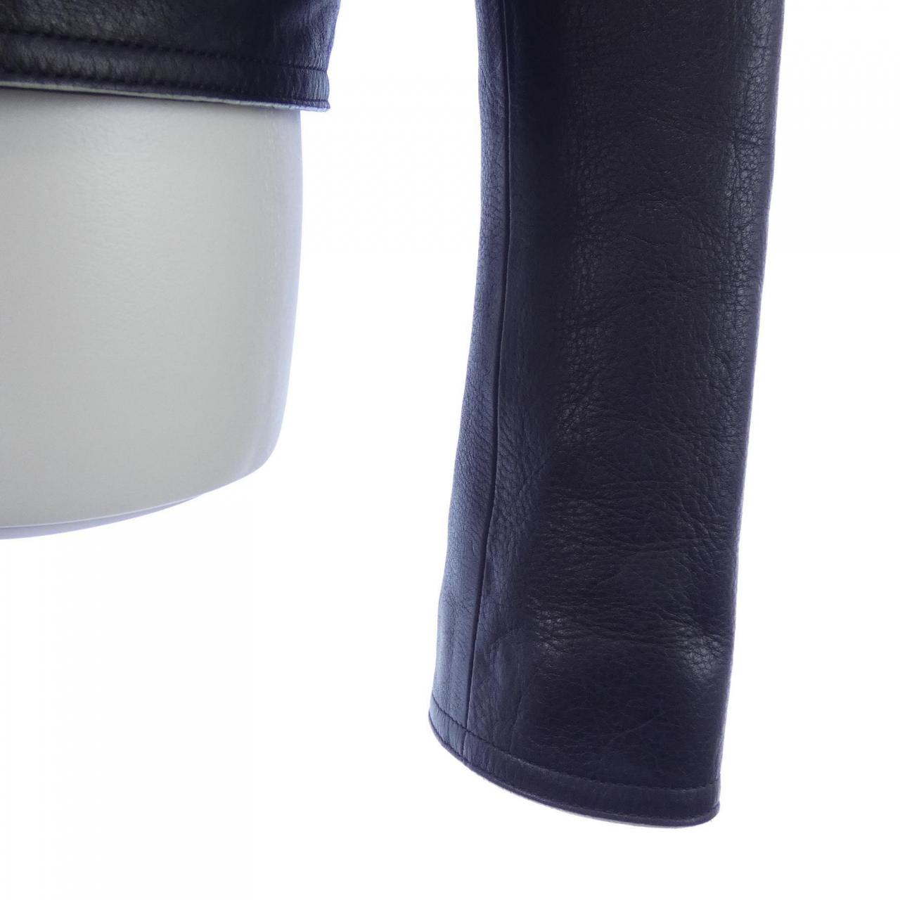 セリーヌ CELINE 2 5N47/7202 レザーライダースジャケット