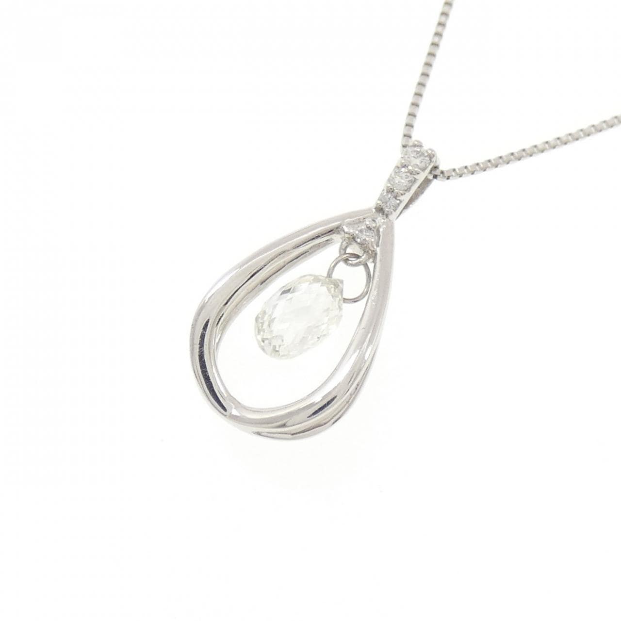 PT900/PT850 ダイヤモンド ネックレス 0.44CT
