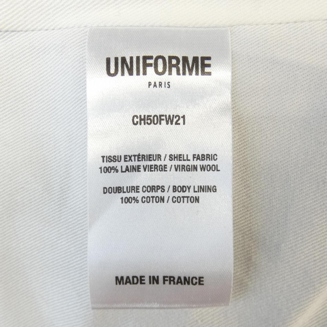 UNIFORME ジャケット