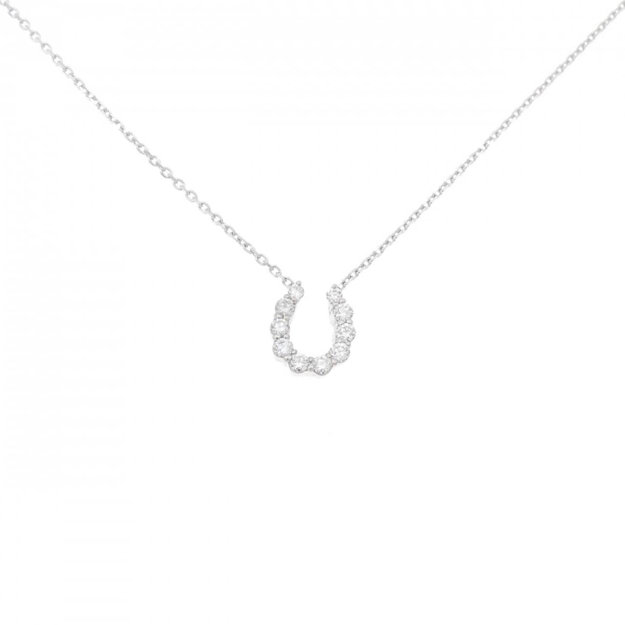 ヴァンドーム ダイヤモンド ネックレス 0.12CT