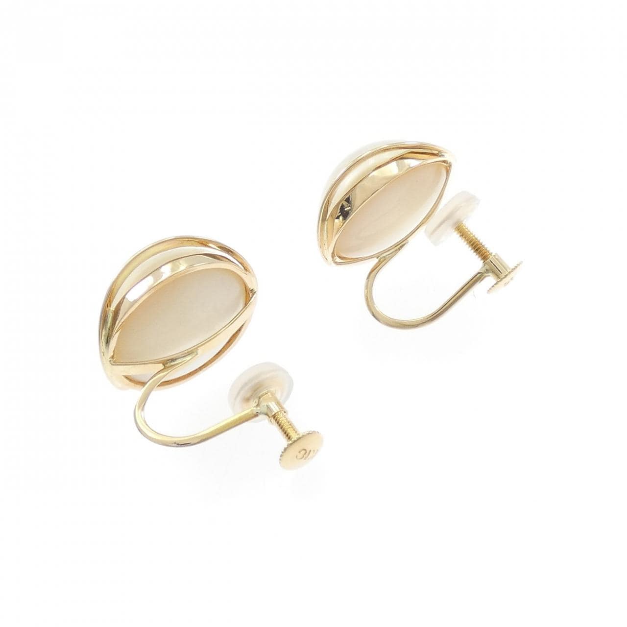 K18YG マベパール イヤリング