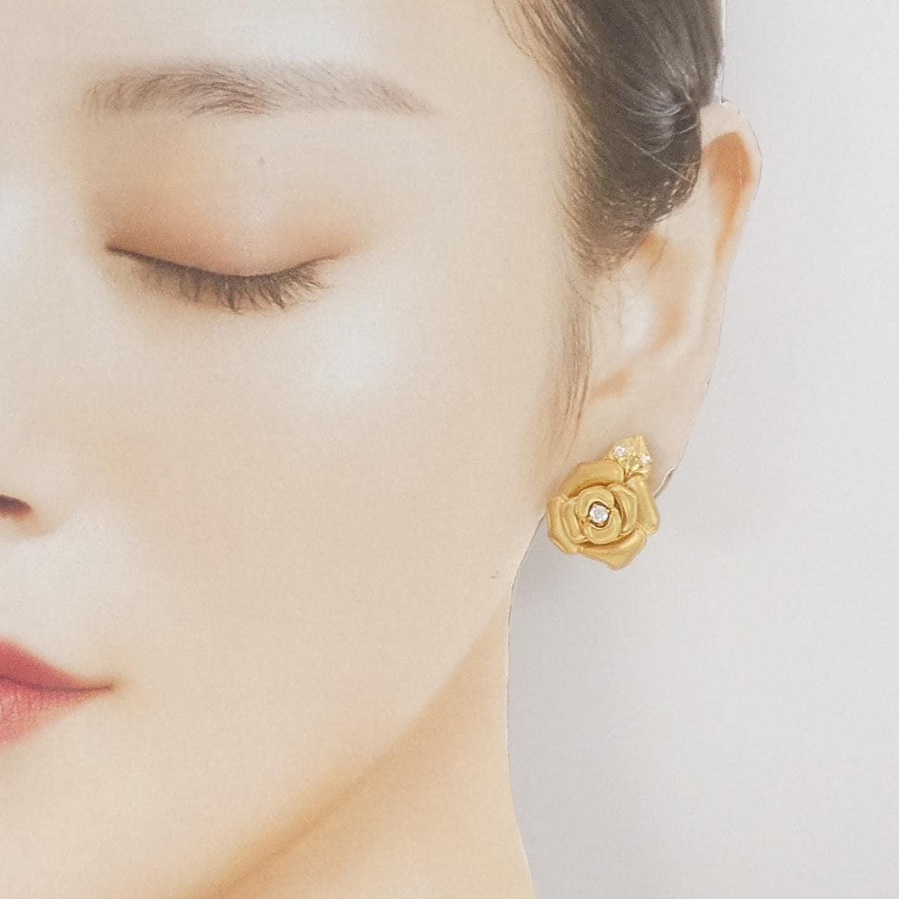 ミキモト グレース ケリー コレクション イヤリング 0.20CT