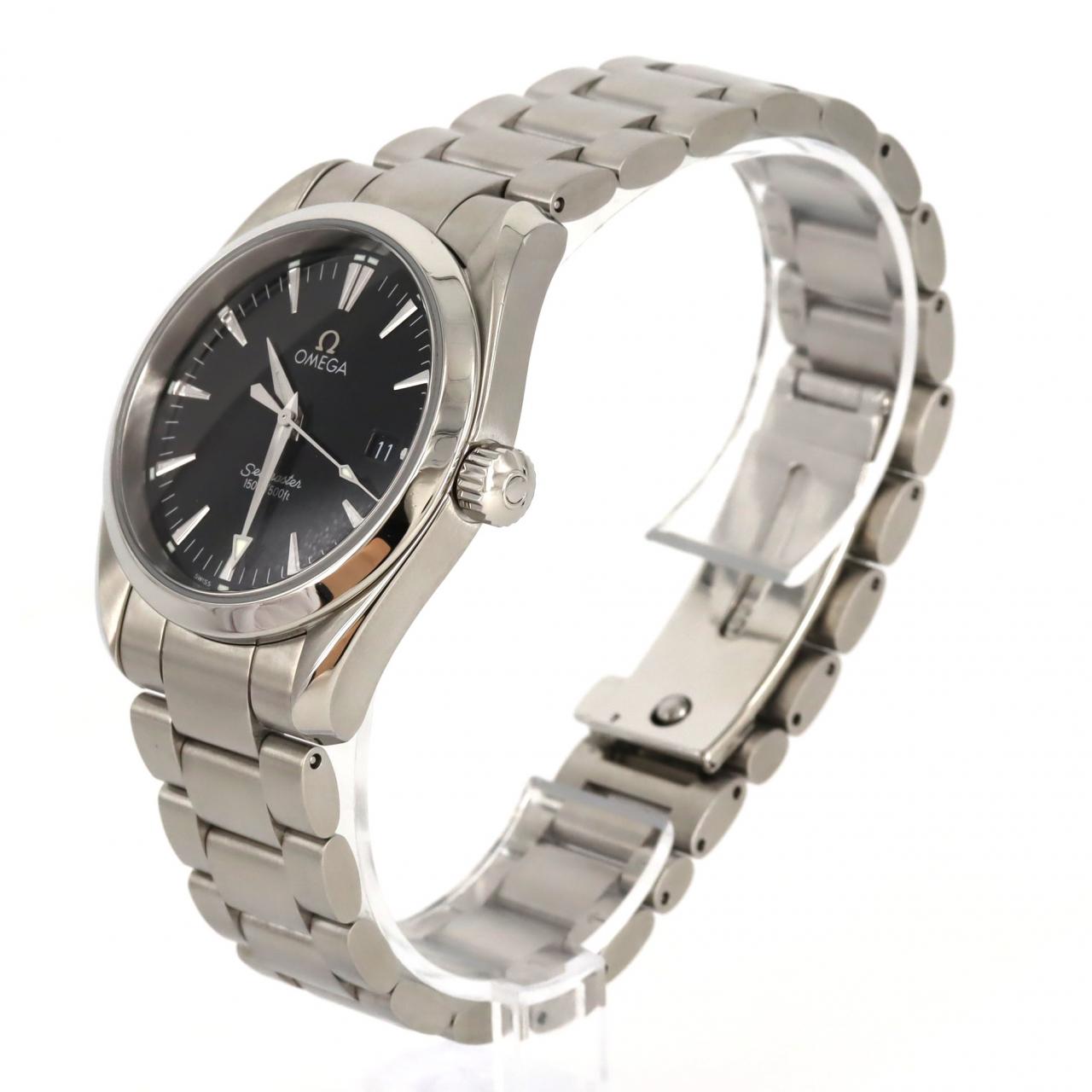 【大黒屋73】OMEGA オメガ シーマスターアクアテラ 2518.50 SS 男性用クォーツ時計