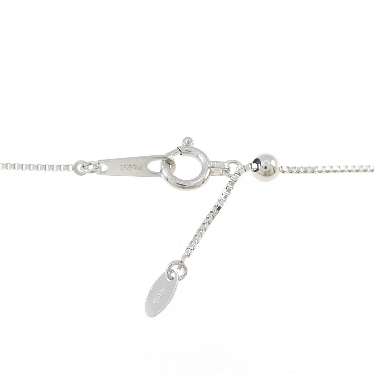 PT900/PT850 ダイヤモンド ネックレス 0.35CT