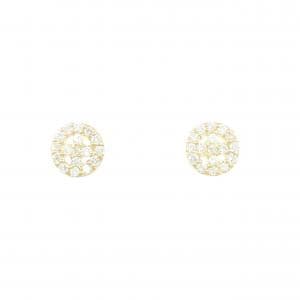 【リメイク】K18YG ダイヤモンド ピアス 0.20CT
